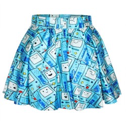 Falda estampada Beemo Hora...