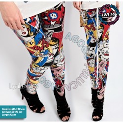 Legging Estampado Comic