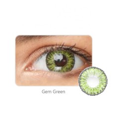 Pupilentes New 3 Tone Gem Green
