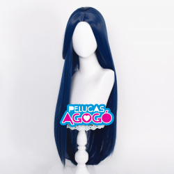Peluca Larga Lacia Azul...