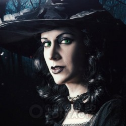 Pupilentes Halloween Verde...