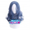 Peluca Ondulada Azul Oscuro Emily el Cadaver de la Novia