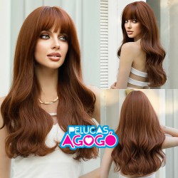 Peluca Ond Castaña...