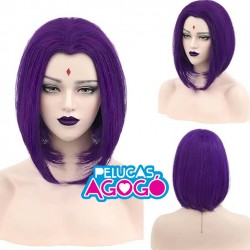Peluca Morada Raven Teen...