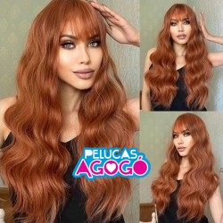 Peluca Larga Ondulada...
